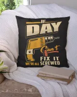 Cotton Drill Pillow (Dual Sided)