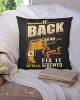 Cotton Drill Pillow (Dual Sided)