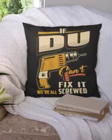 Cotton Drill Pillow (Dual Sided)