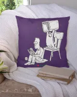 Cotton Drill Pillow (Dual Sided)