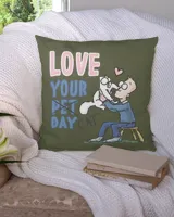 Cotton Drill Pillow (Dual Sided)