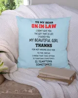 Cotton Drill Pillow (Dual Sided)