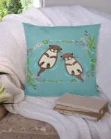 Cotton Drill Pillow (Dual Sided)