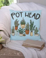 Cotton Drill Pillow (Dual Sided)