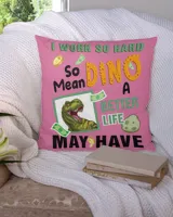 Cotton Drill Pillow (Dual Sided)