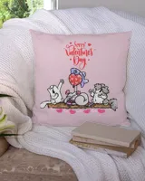 Cotton Drill Pillow (Dual Sided)