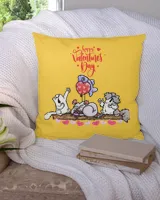 Cotton Drill Pillow (Dual Sided)