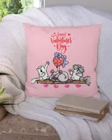 Cotton Drill Pillow (Dual Sided)