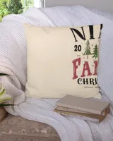 Cotton Drill Pillow (Dual Sided)