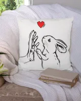 Cotton Drill Pillow (Dual Sided)