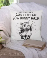 Cotton Drill Pillow (Dual Sided)