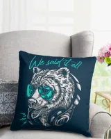 Cotton Drill Pillow (Dual Sided)