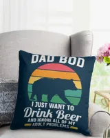 Cotton Drill Pillow (Dual Sided)