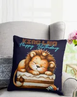 Cotton Drill Pillow (Dual Sided)