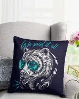 Cotton Drill Pillow (Dual Sided)