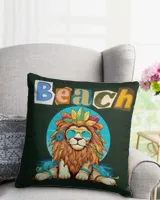 Cotton Drill Pillow (Dual Sided)
