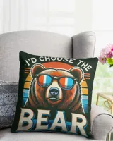 Cotton Drill Pillow (Dual Sided)