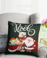 Cotton Drill Pillow (Dual Sided)