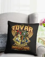TOVAR Cotton Drill Pillow (Dual Sided) black 16x16in