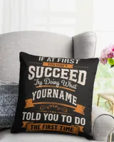 Cotton Drill Pillow (Dual Sided)