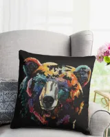 Cotton Drill Pillow (Dual Sided)