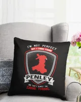 pameng-PENLEY Cotton Drill Pillow (Dual Sided) black 16x16in