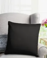 MACK Cotton Drill Pillow (Dual Sided) black 16x16in