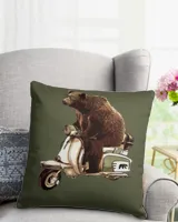 Cotton Drill Pillow (Dual Sided)