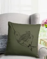 Cotton Drill Pillow (Dual Sided)