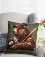 Cotton Drill Pillow (Dual Sided)