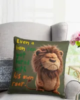 Cotton Drill Pillow (Dual Sided)