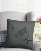 Cotton Drill Pillow (Dual Sided)