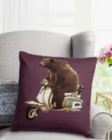 Cotton Drill Pillow (Dual Sided)