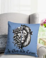 Cotton Drill Pillow (Dual Sided)