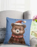 Cotton Drill Pillow (Dual Sided)