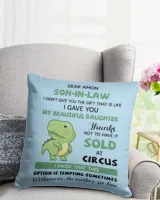 Cotton Drill Pillow (Dual Sided)