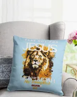 Cotton Drill Pillow (Dual Sided)