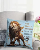Cotton Drill Pillow (Dual Sided)