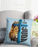 Cotton Drill Pillow (Dual Sided)