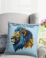 Cotton Drill Pillow (Dual Sided)