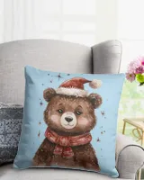 Cotton Drill Pillow (Dual Sided)