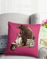 Cotton Drill Pillow (Dual Sided)