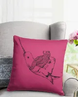 Cotton Drill Pillow (Dual Sided)
