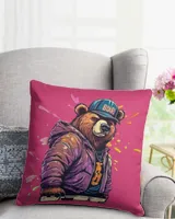 Cotton Drill Pillow (Dual Sided)