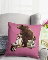 Cotton Drill Pillow (Dual Sided)