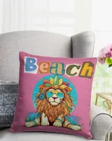 Cotton Drill Pillow (Dual Sided)