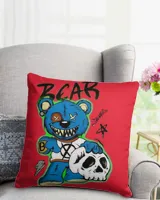 Cotton Drill Pillow (Dual Sided)