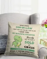 Cotton Drill Pillow (Dual Sided)