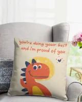 Cotton Drill Pillow (Dual Sided)