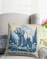 Cotton Drill Pillow (Dual Sided)